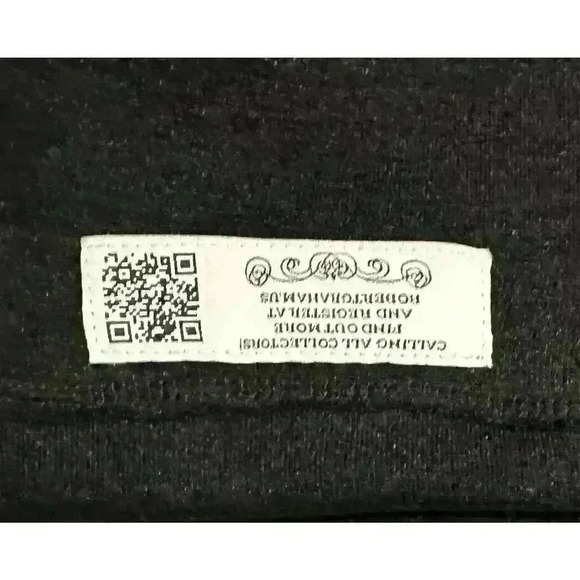 Robert Graham Men's Size Small Quarter Zip Charcoal Grey Classic Fit Top - Picture 12 of 15